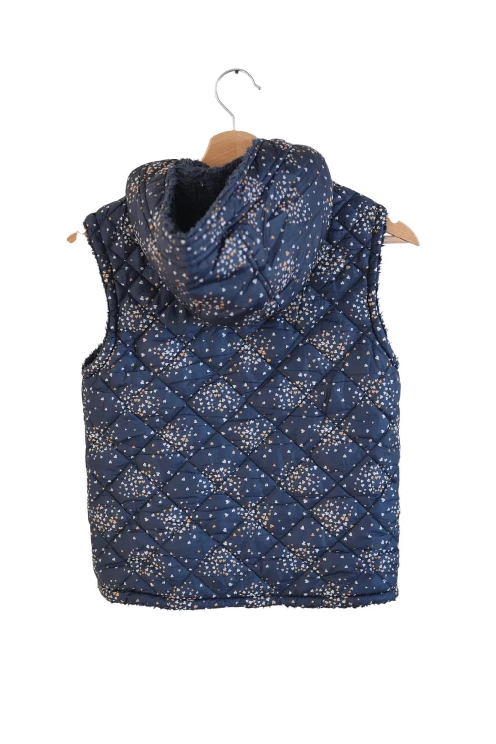 Navy reversible sleeveless down jacket Tape à l'üeil 12 months – photo 2